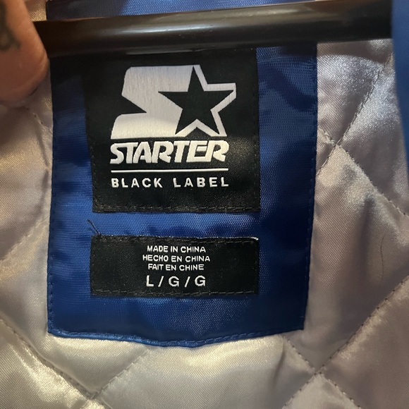 Oaklandish Starter Jacket in Warriors colorway - Picture 3 of 5